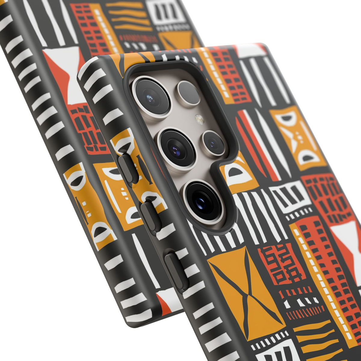 Stylish African Pattern Phone Case – Unique and Vibrant Protection 136