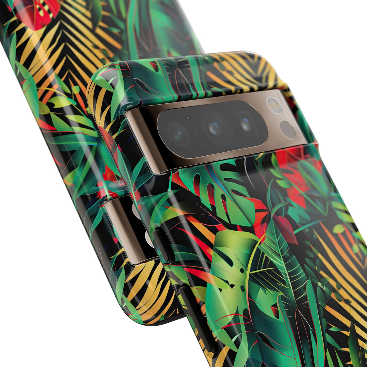 Jungle Collage Phone Case – Vibrant & Durable Nature-Inspired Protection