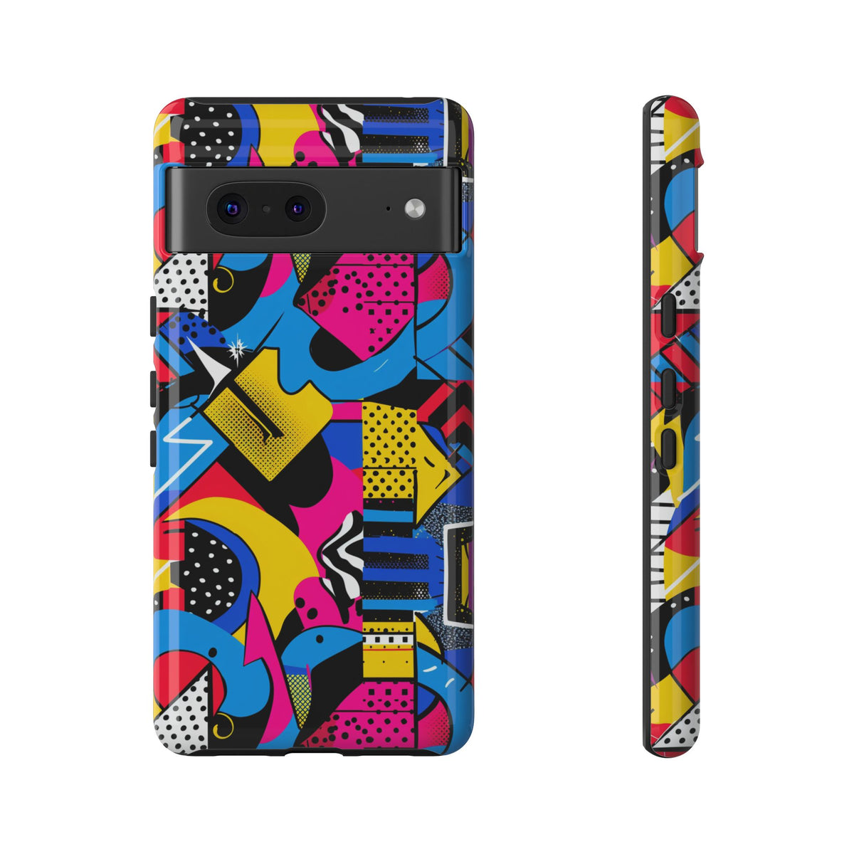 Retro 80s Seamless Phone Case – Vintage Style Meets Modern Protection