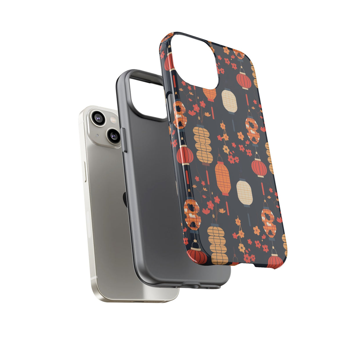 Japanese Pattern Phone Case – Elegant & Timeless Design for Your Phone 027