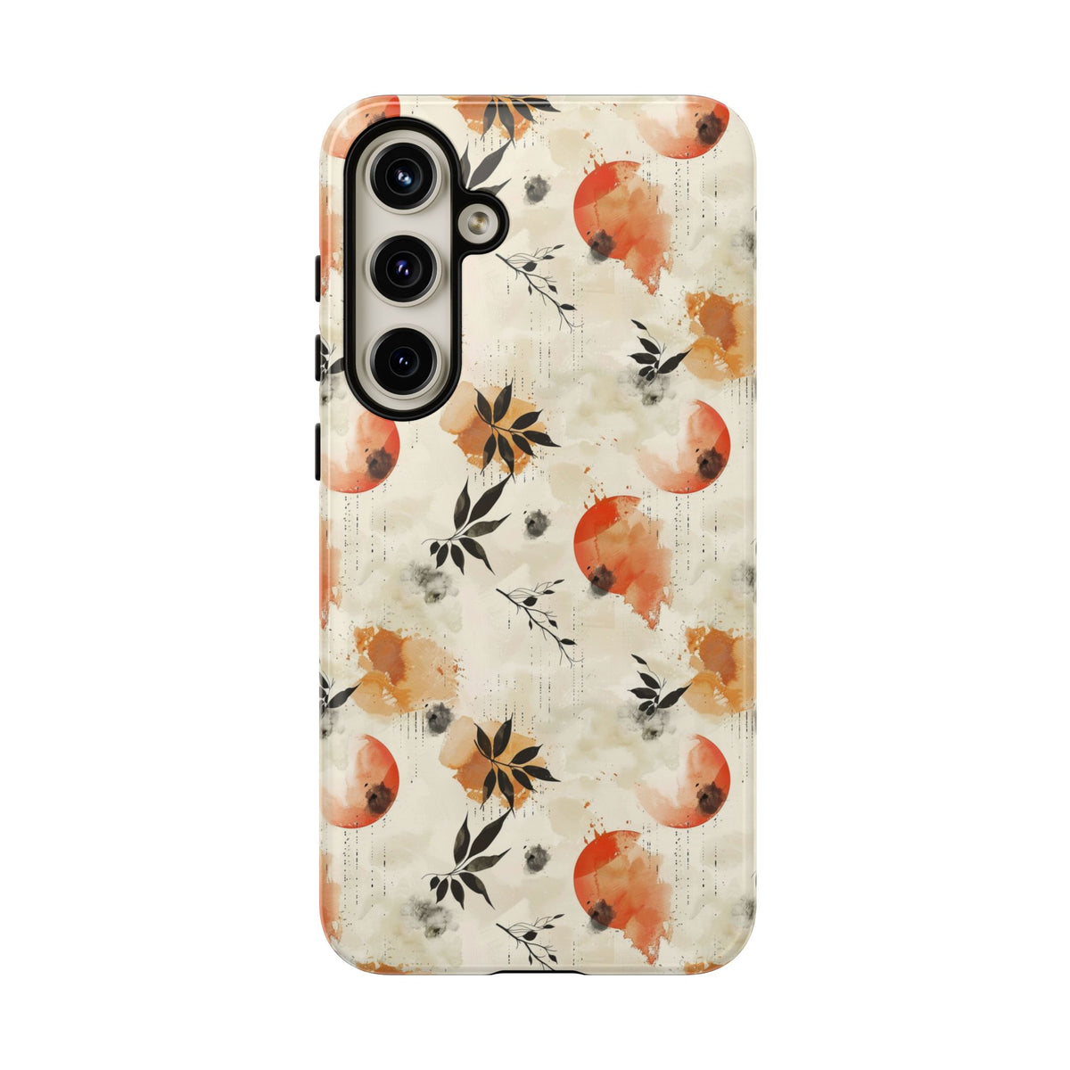 Japanese Pattern Phone Case – Elegant & Timeless Design for Your Phone 058