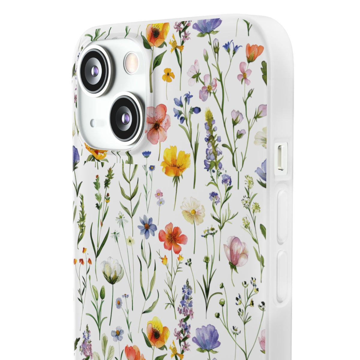 Wildflowers Pattern Phone Case – Embrace Nature with Every Call