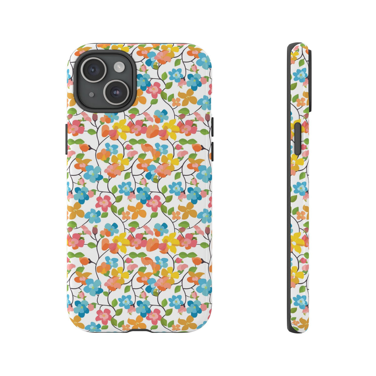 Spring Pattern Phone Case – Fresh & Vibrant Design for Your Phone 407