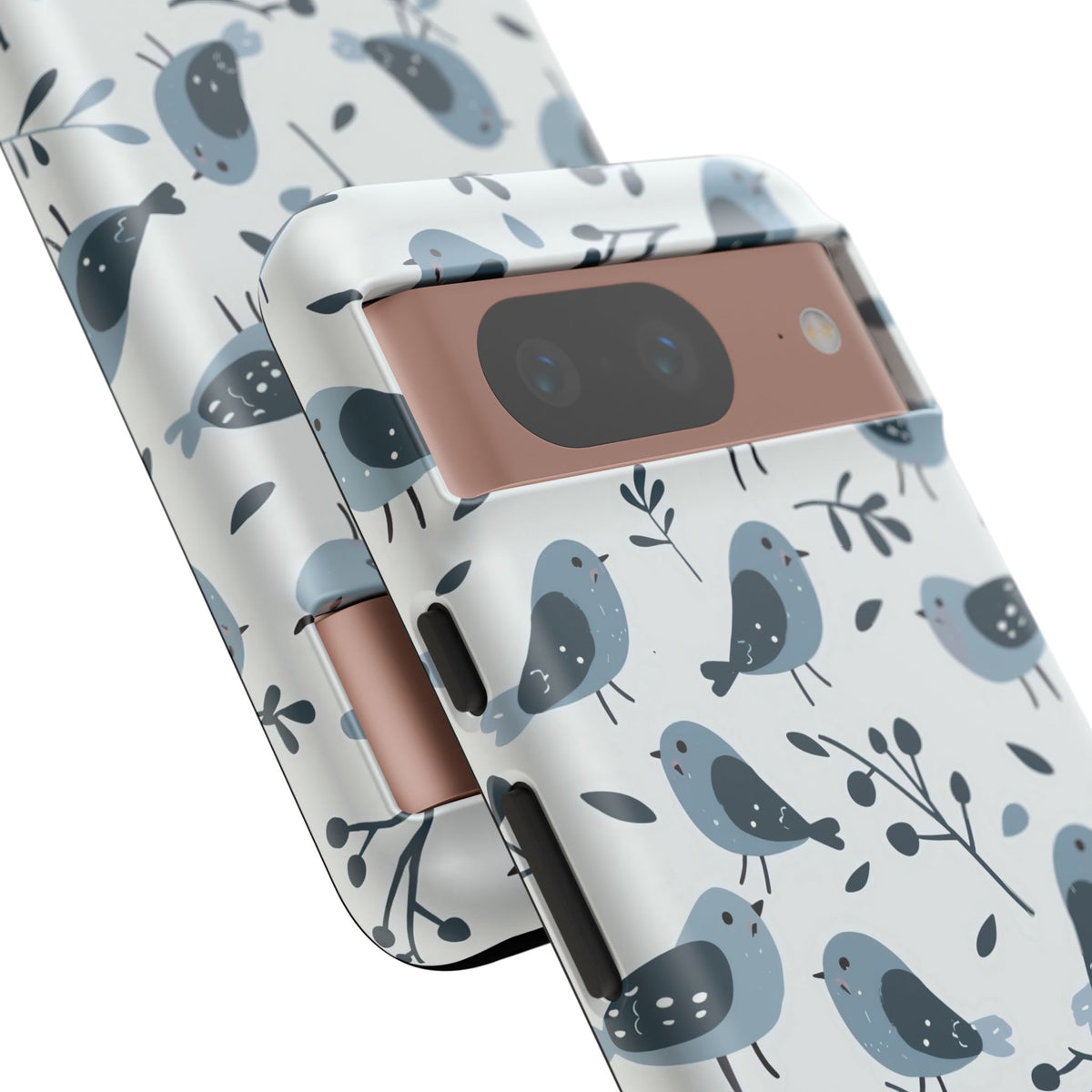 Birds Seamless Pattern Phone Case – Elegant and Timeless Avian Design 10