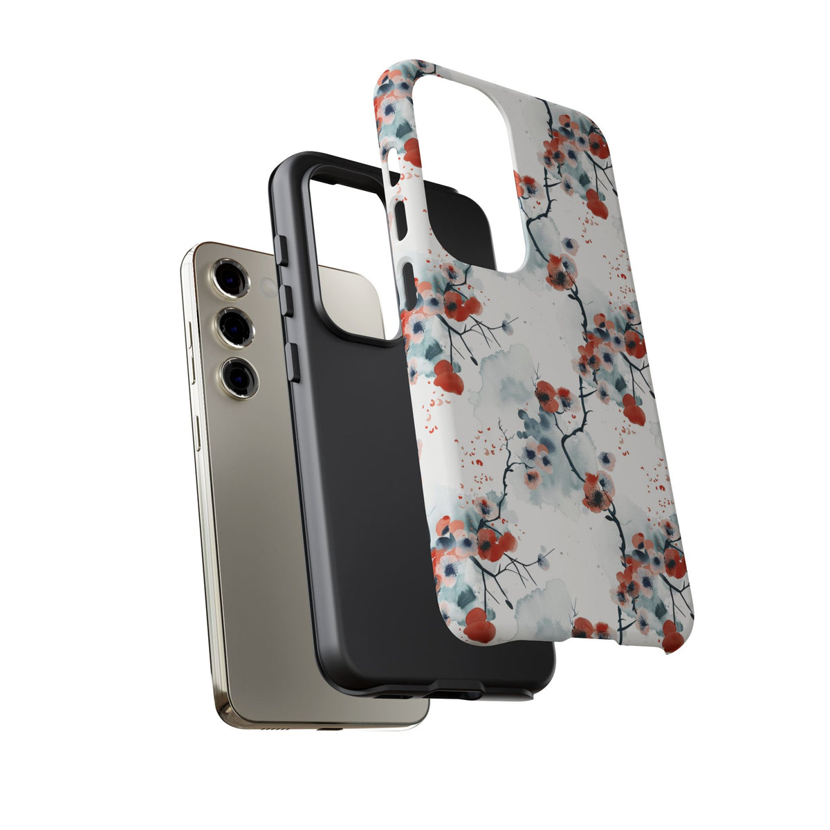 Japanese Pattern Phone Case – Elegant & Timeless Design for Your Phone 507