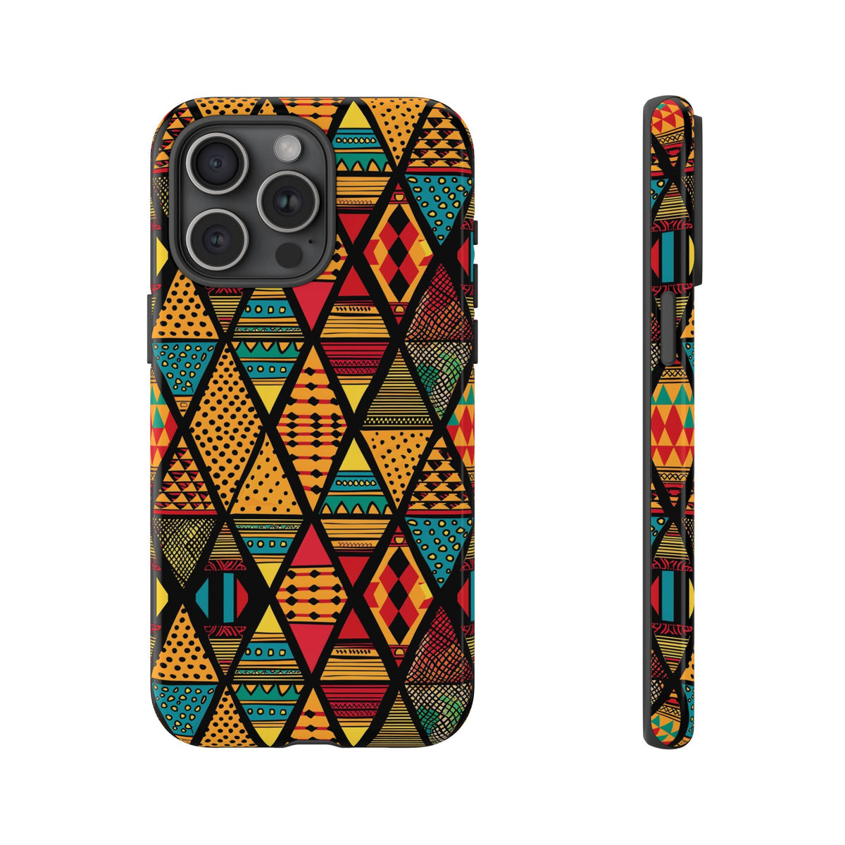 Stylish African Pattern Phone Case – Unique and Vibrant Protection 178