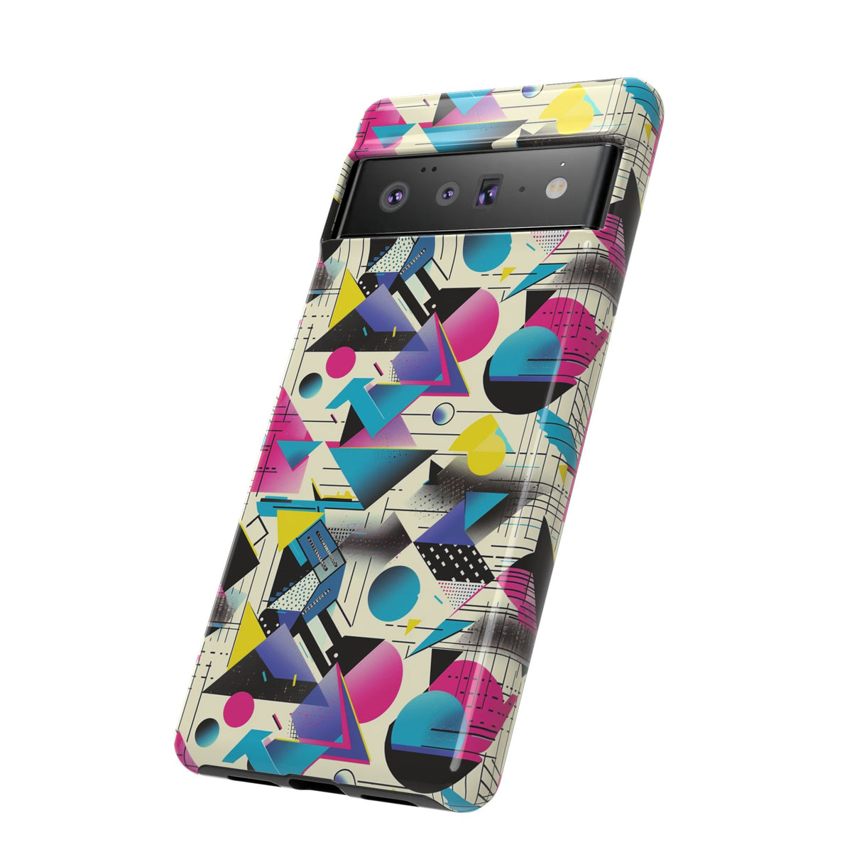 Retro 80s Seamless Phone Case – Vintage Style Meets Modern Protection 202