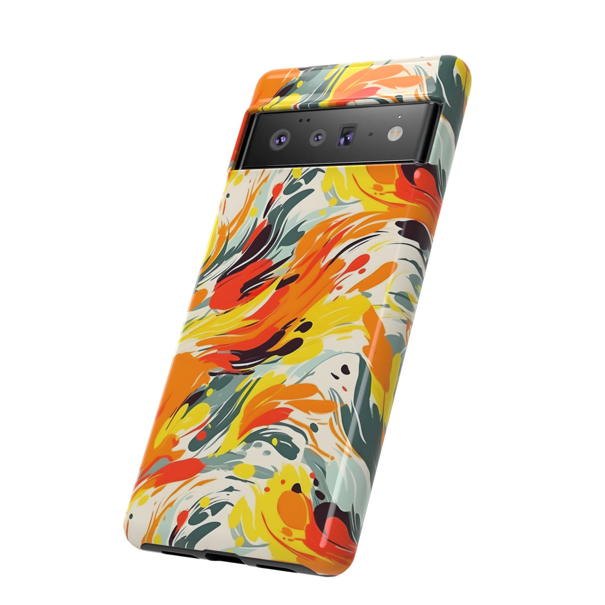 Abstract Painting Design Phone Case – Modern Art-Inspired Phone Cover 5