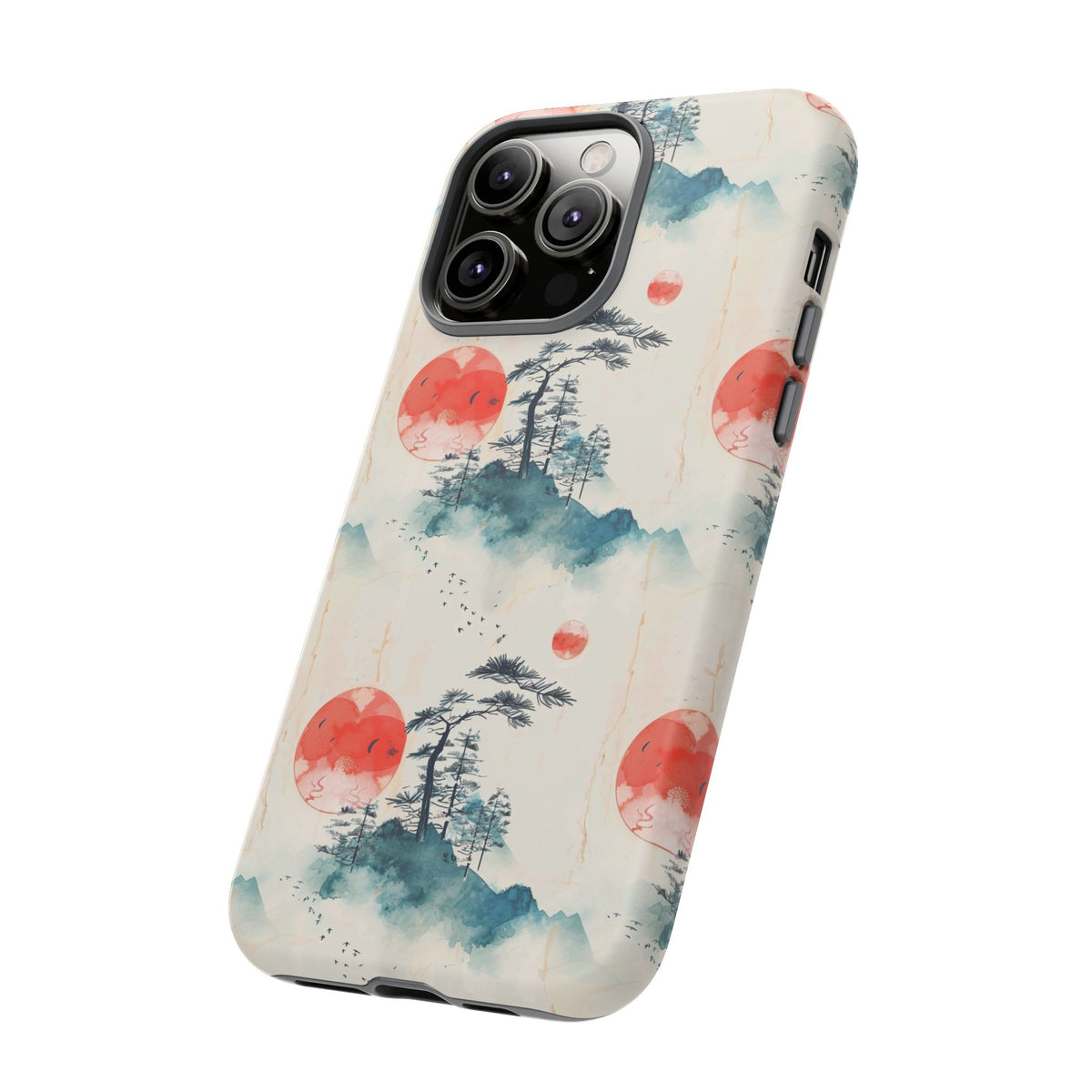 Japanese Pattern Phone Case – Elegant & Timeless Design for Your Phone 055