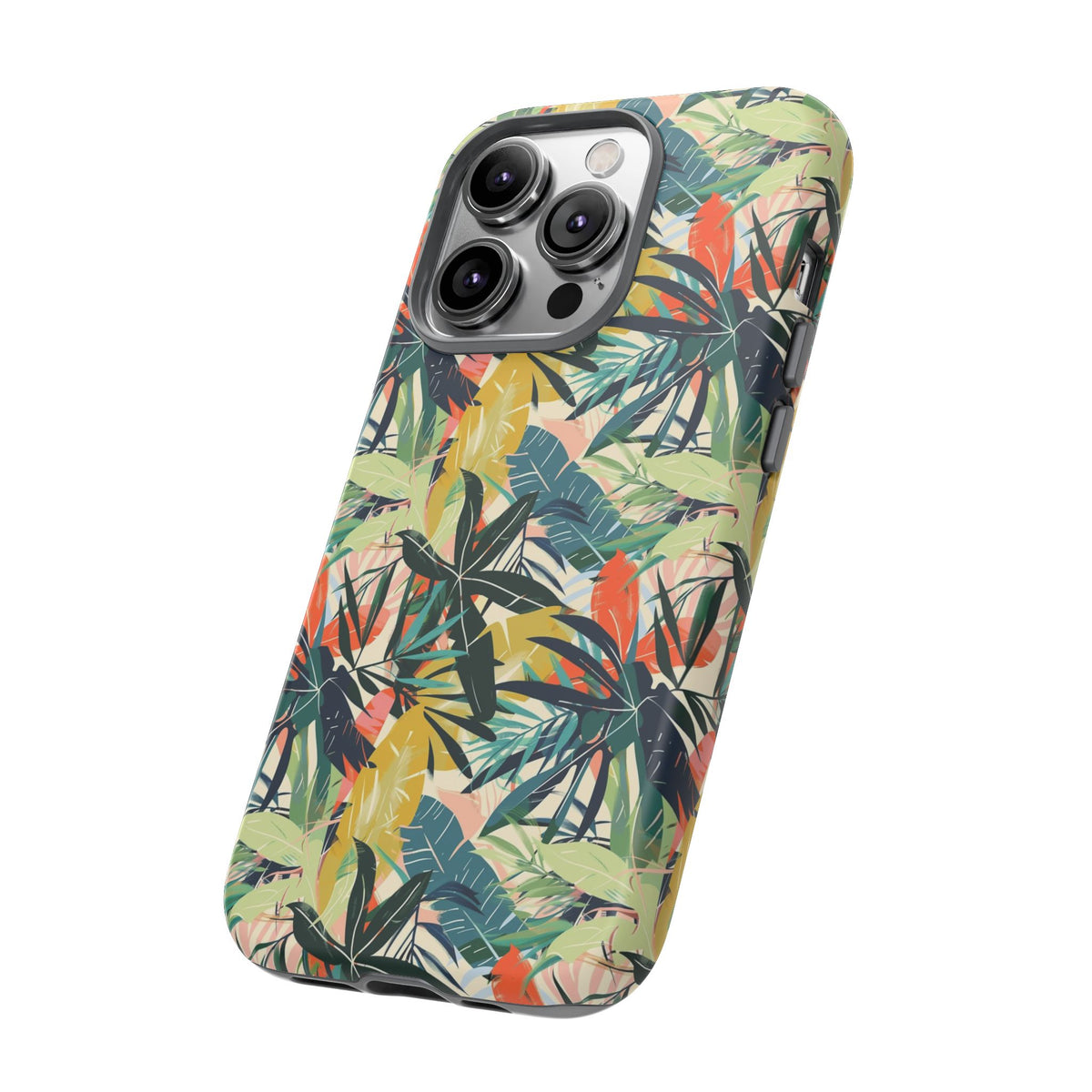 Jungle Pattern Phone Case – Exotic & Lush Design for Your Phone 349