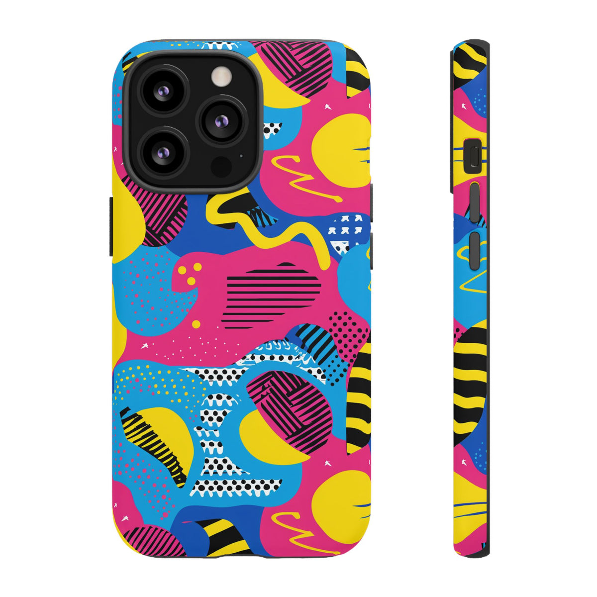 Retro 80s Seamless Phone Case – Vintage Style Meets Modern Protection 22