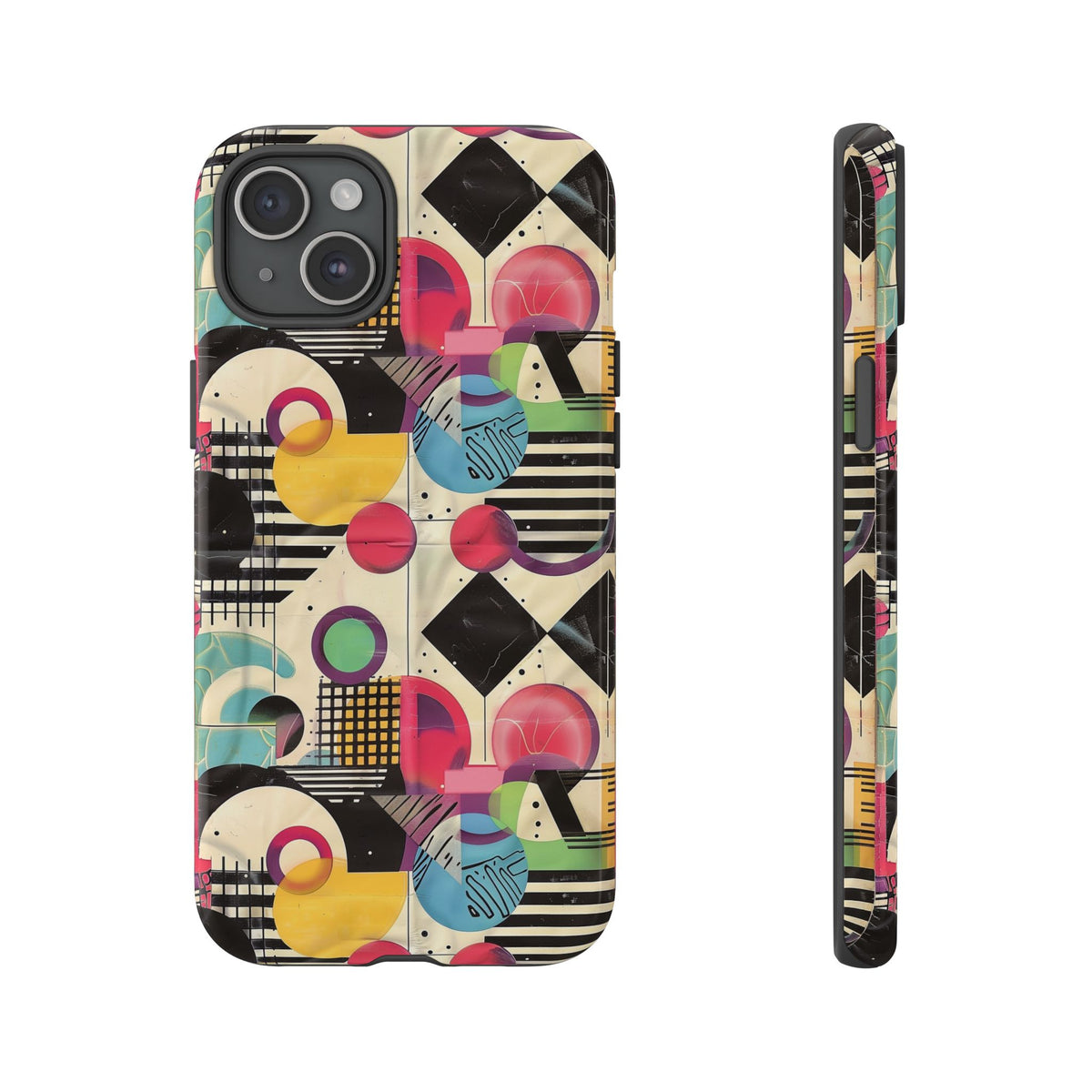 Retro 80s Seamless Phone Case – Vintage Style Meets Modern Protection 164