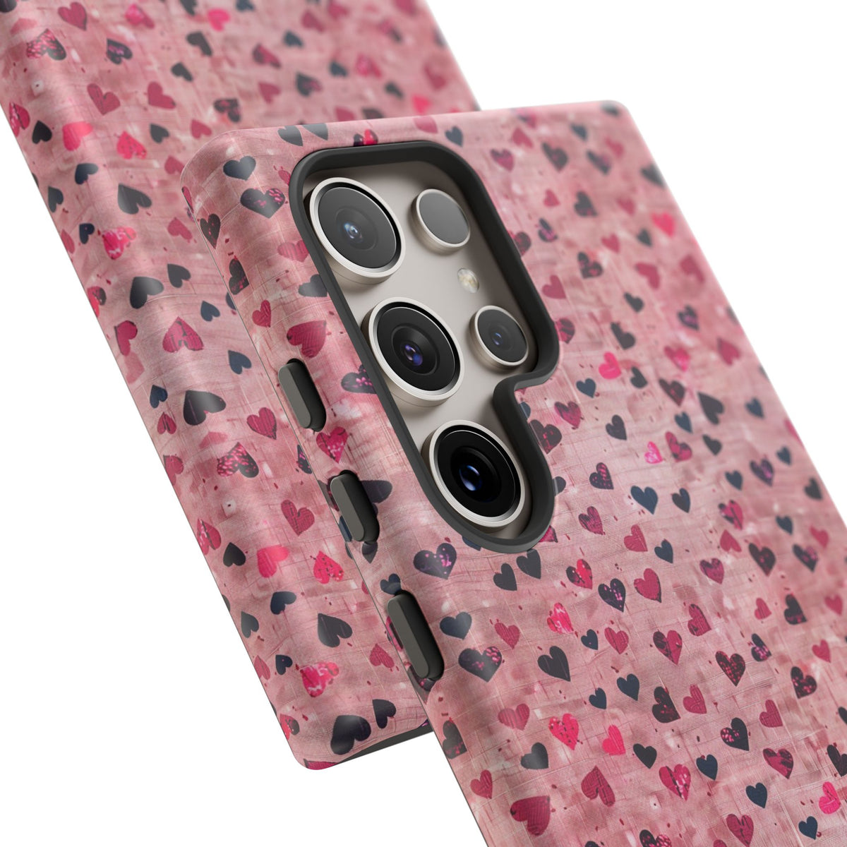 Heart Pattern Phone Case – Stylish & Loving Design for Your Device 229