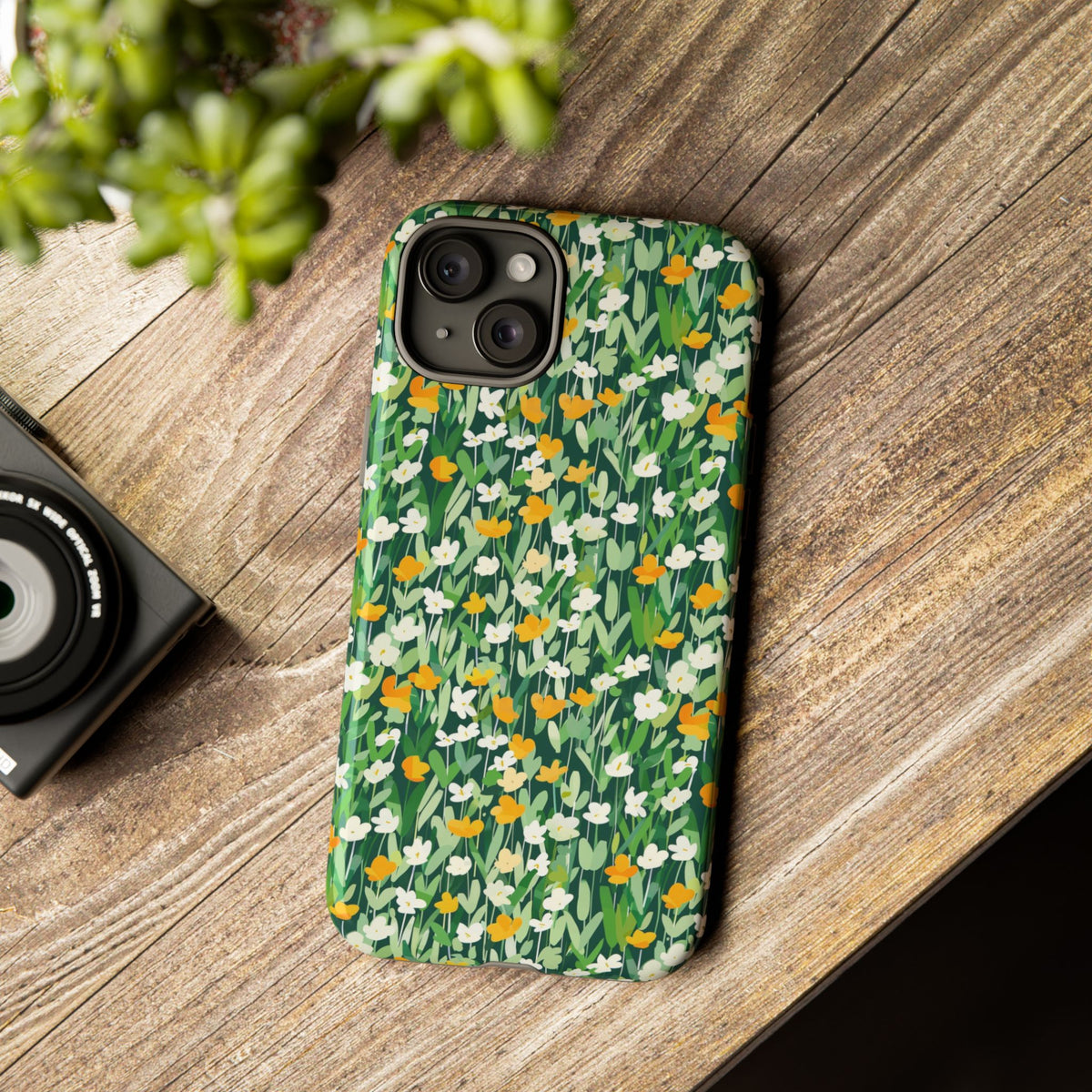 Spring Pattern Phone Case – Fresh & Vibrant Design for Your Phone 414