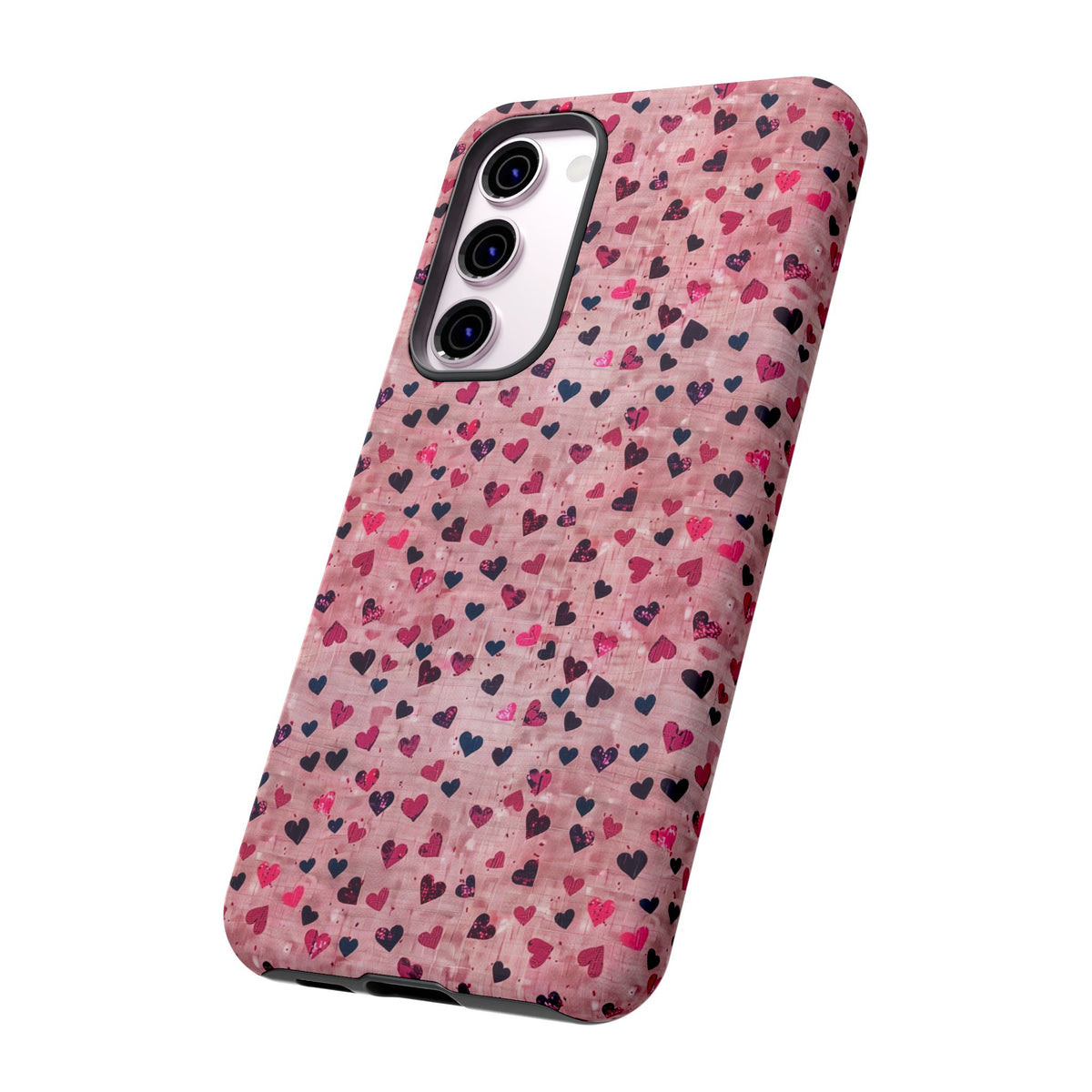 Heart Pattern Phone Case – Stylish & Loving Design for Your Device 229