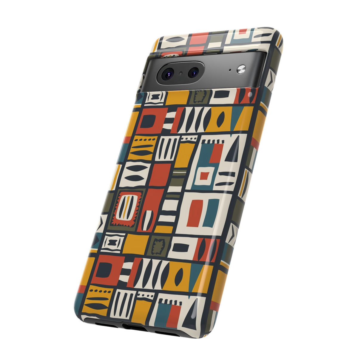 Stylish African Pattern Phone Case – Unique and Vibrant Protection 013