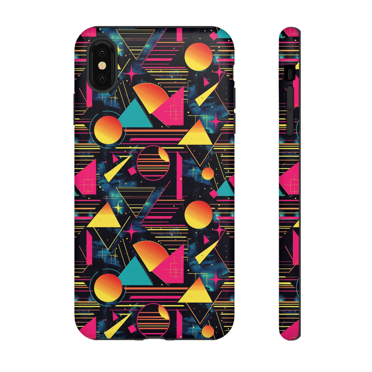 Retro 80s Seamless Phone Case – Vintage Style Meets Modern Protection 159