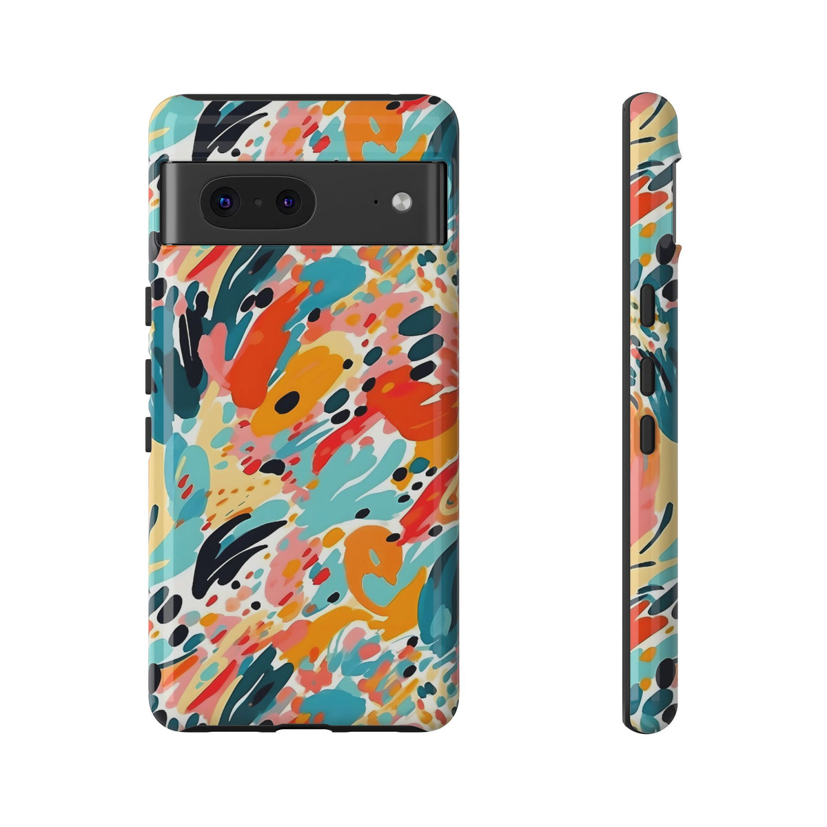 Abstract Painting Design Phone Case – Modern Art-Inspired Phone Cover 7