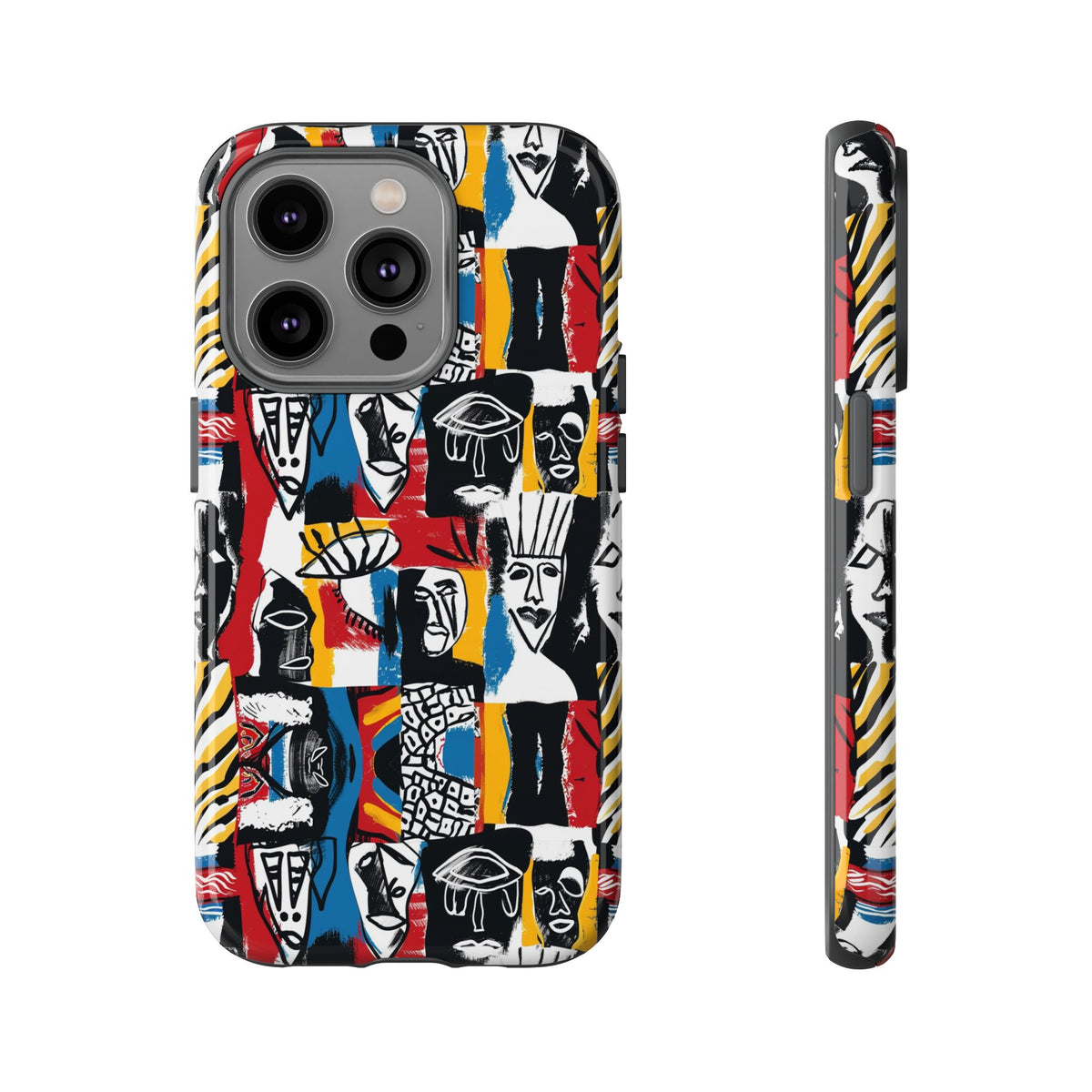 Stylish African Pattern Phone Case – Unique and Vibrant Protection 105