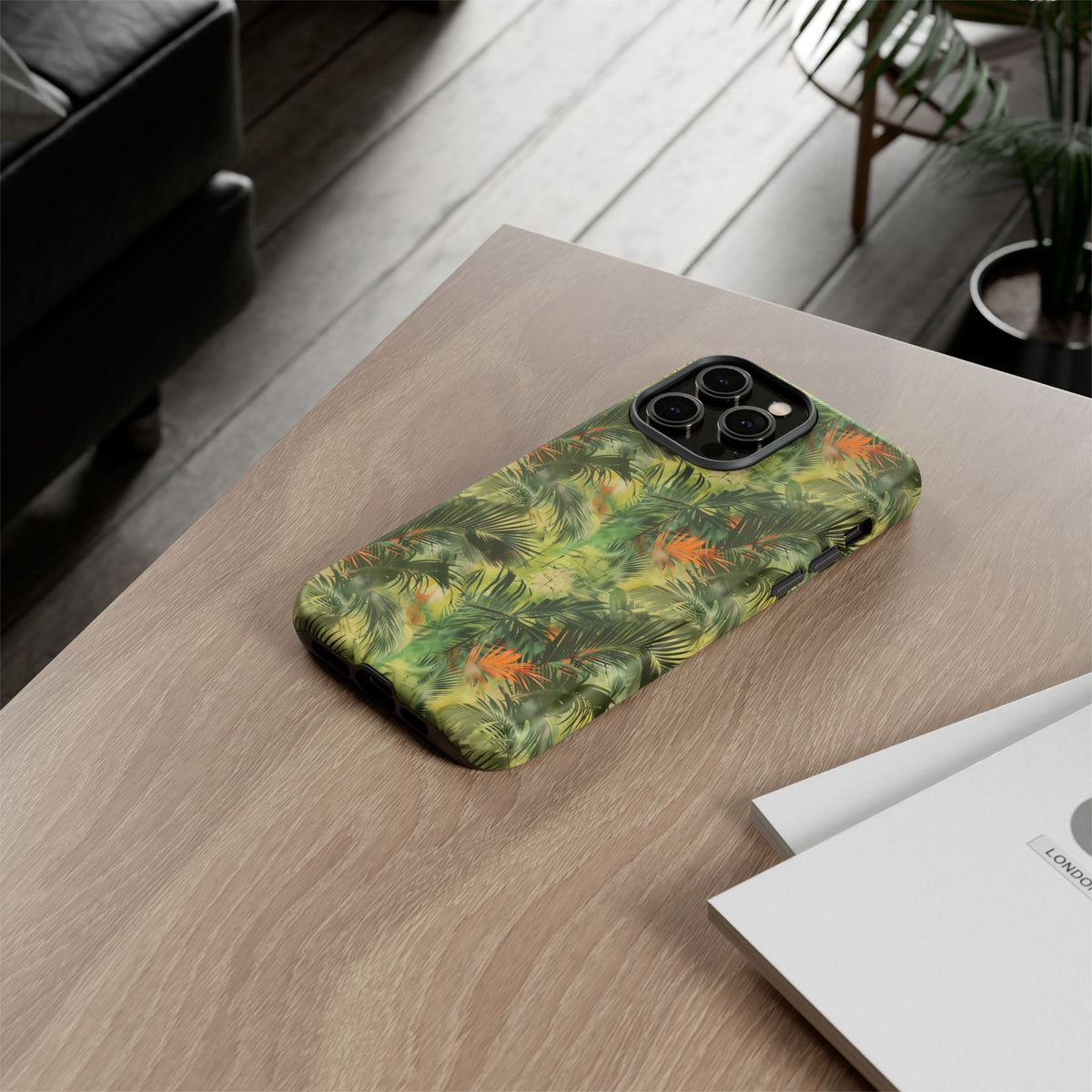 Jungle Pattern Phone Case - Tropical Nature Print for Ultimate Protection