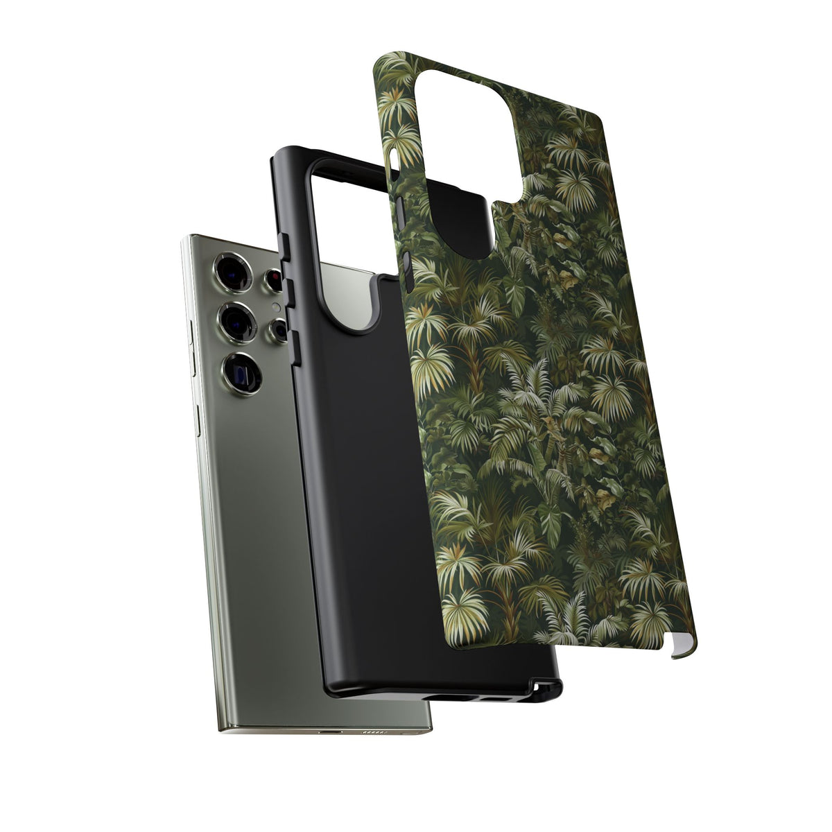 Jungle Pattern Phone Case – Exotic & Lush Design for Your Phone 331