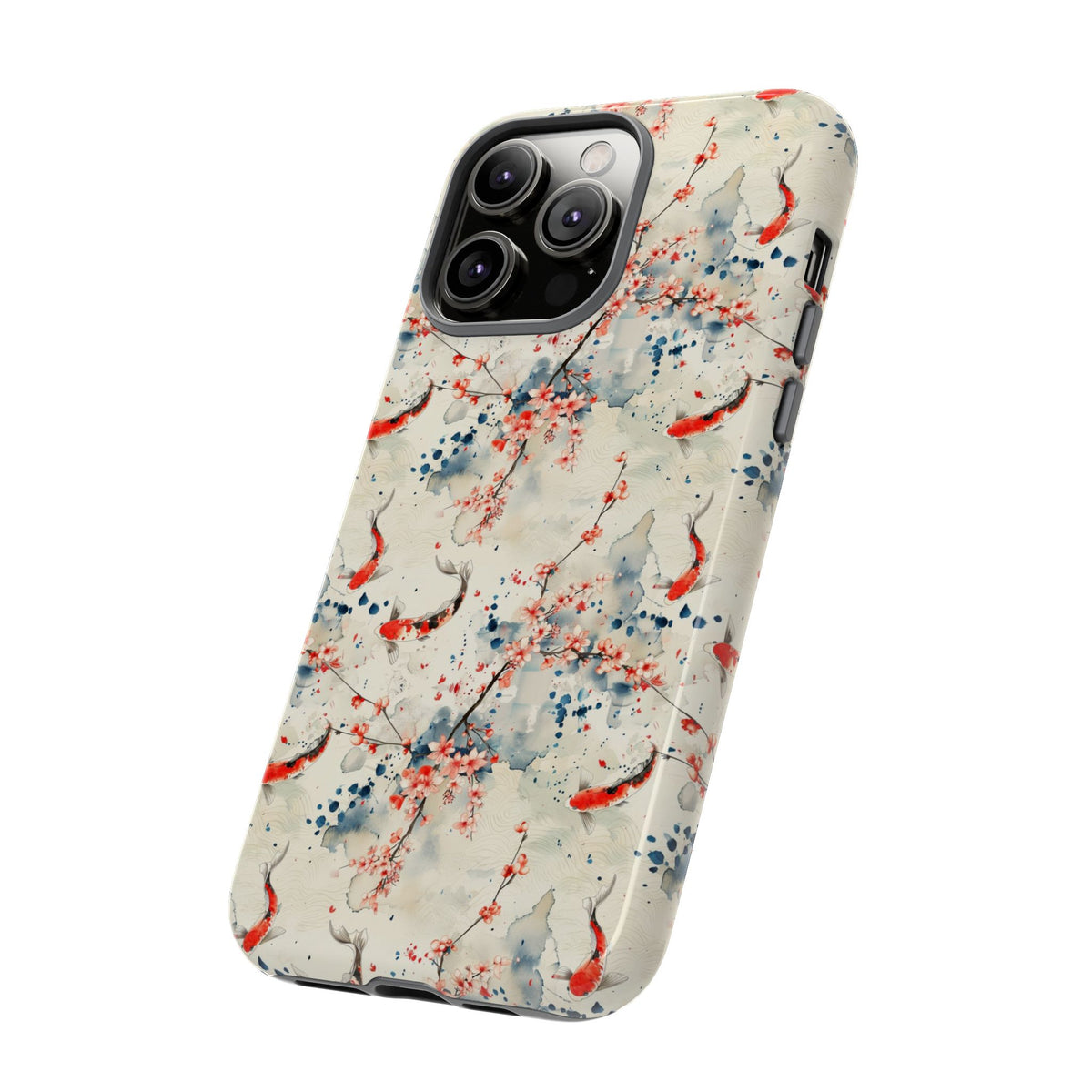 Japanese Pattern Phone Case – Elegant & Timeless Design for Your Phone 073