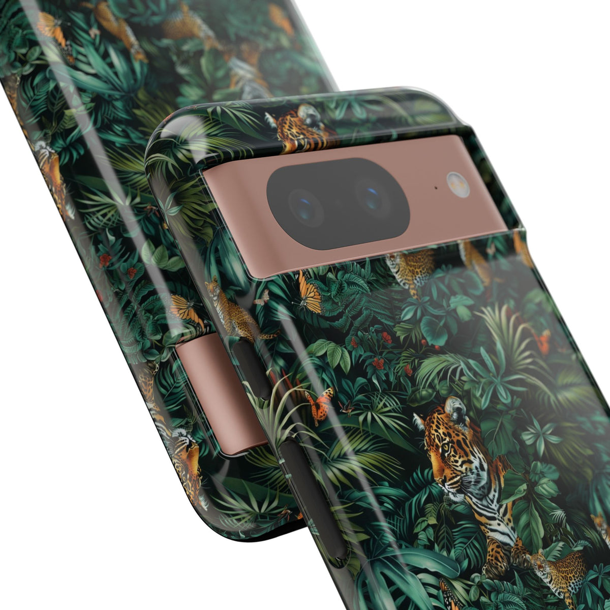 Jungle Pattern Phone Case – Exotic & Lush Design for Your Phone 326