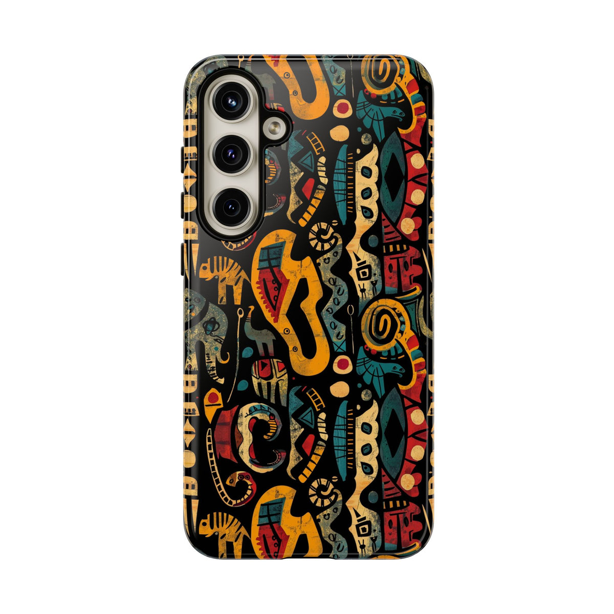 Stylish African Pattern Phone Case – Unique and Vibrant Protection 153