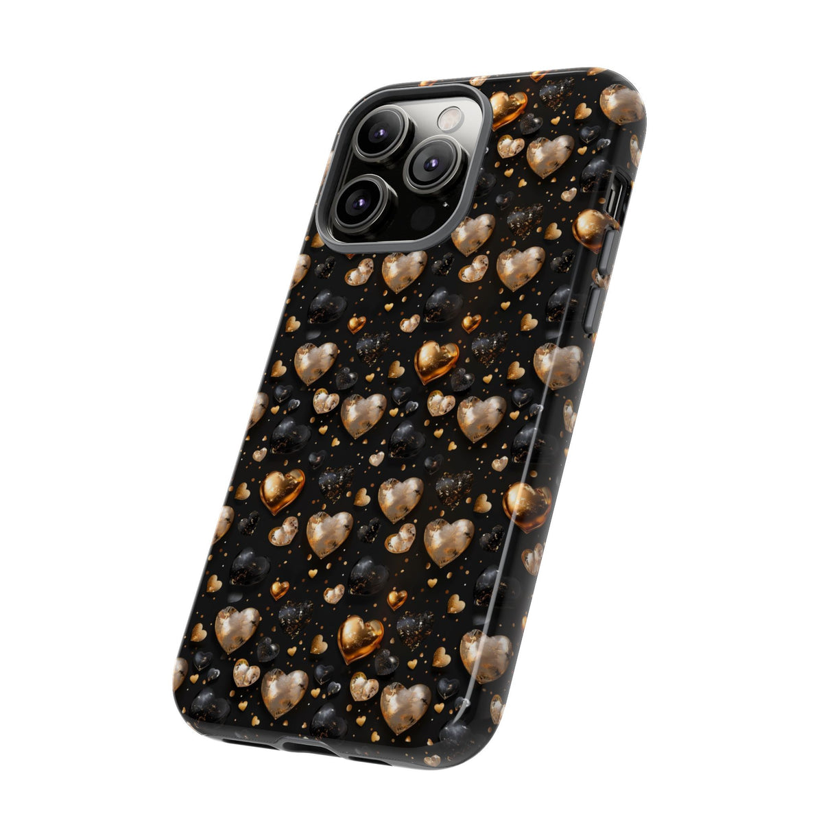 Heart Pattern Phone Case – Stylish & Loving Design for Your Device 233