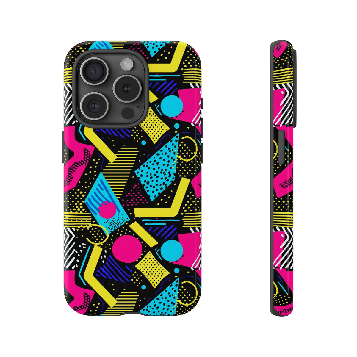 Retro 80s Seamless Phone Case – Vintage Style Meets Modern Protection 187