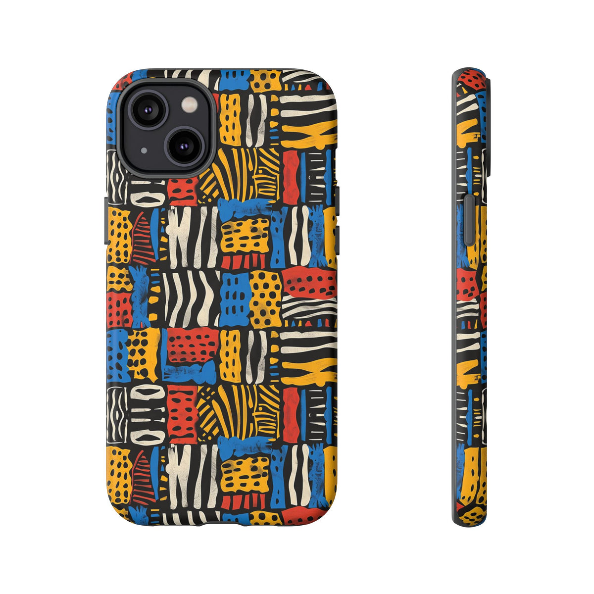 Stylish African Pattern Phone Case – Unique and Vibrant Protection 179