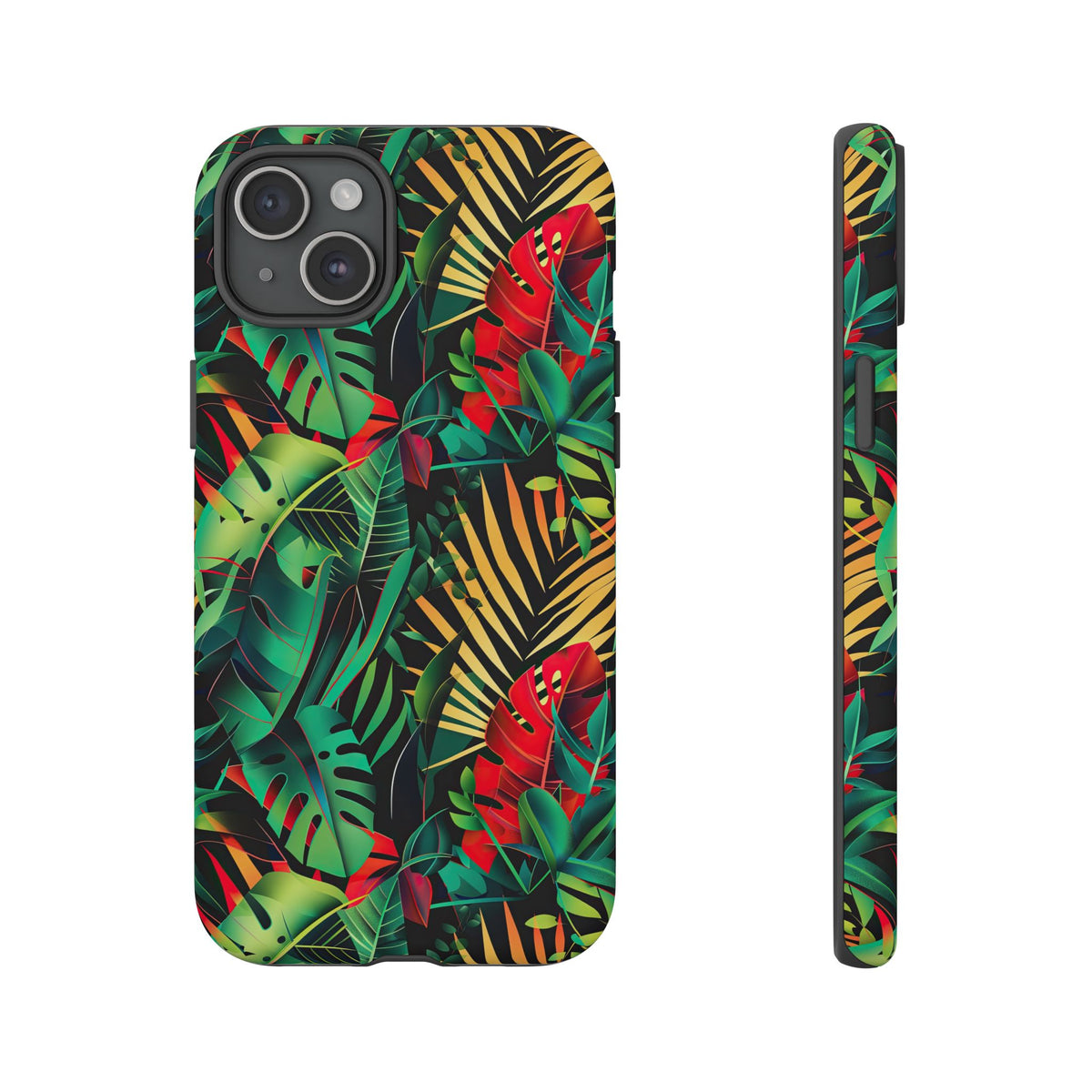 Jungle Collage Phone Case – Vibrant & Durable Nature-Inspired Protection