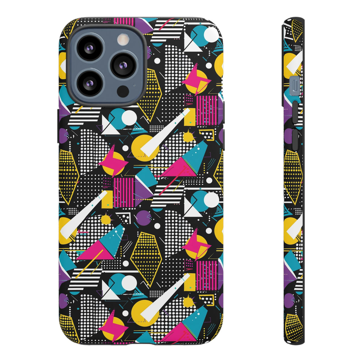 Retro 80s Seamless Phone Case – Vintage Style Meets Modern Protection 173