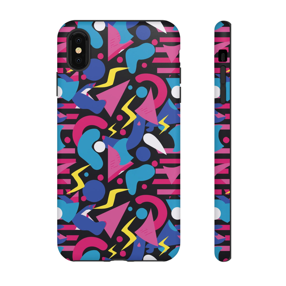 Retro 80s Seamless Phone Case – Vintage Style Meets Modern Protection 096