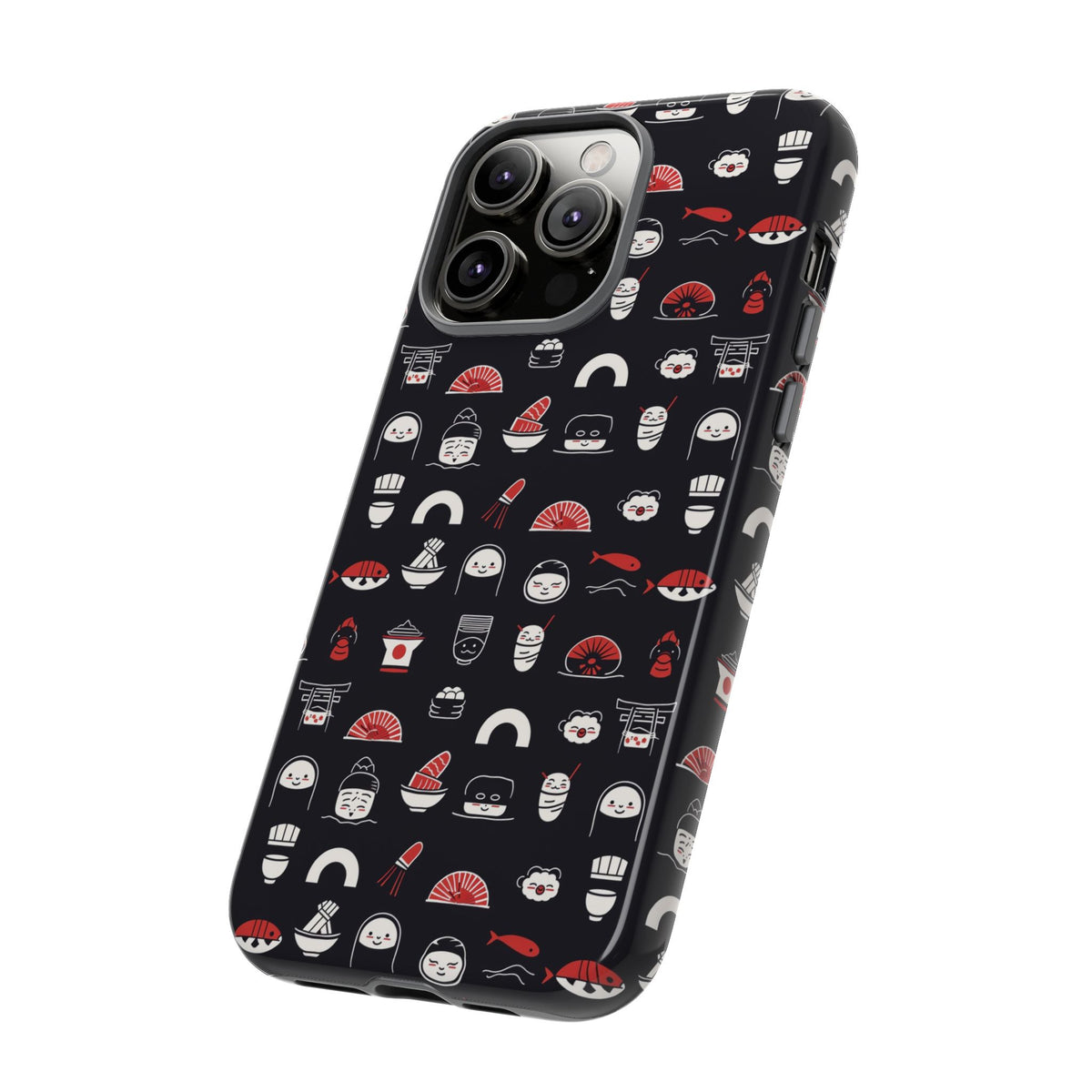 Japanese Pattern Phone Case – Elegant & Timeless Design for Your Phone 456