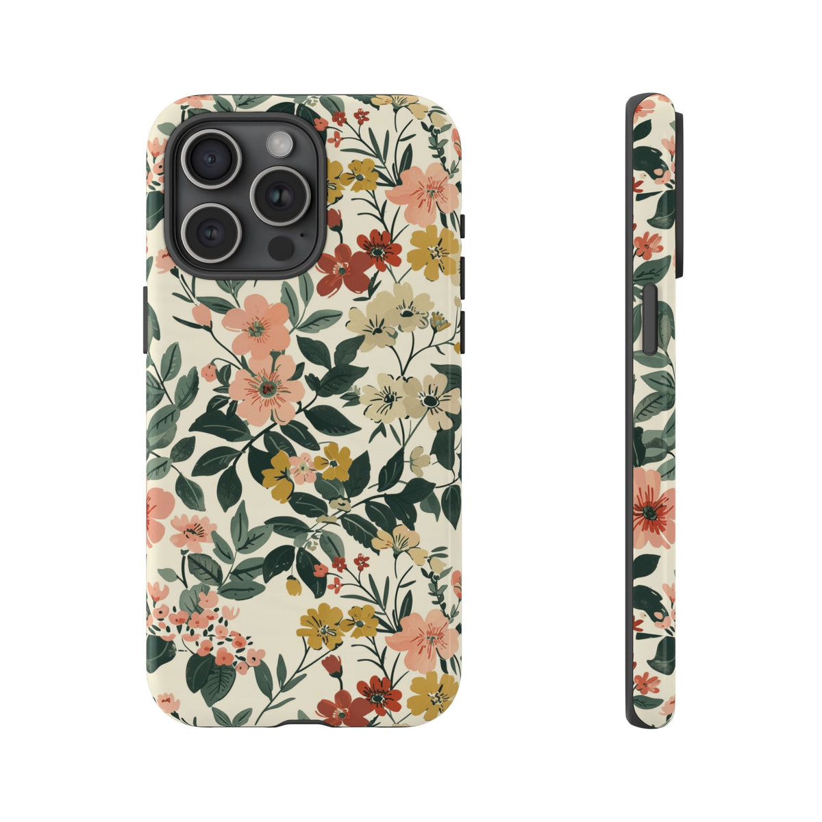 Flower-Themed Phone Case – Elegant Protection with a Floral Twist