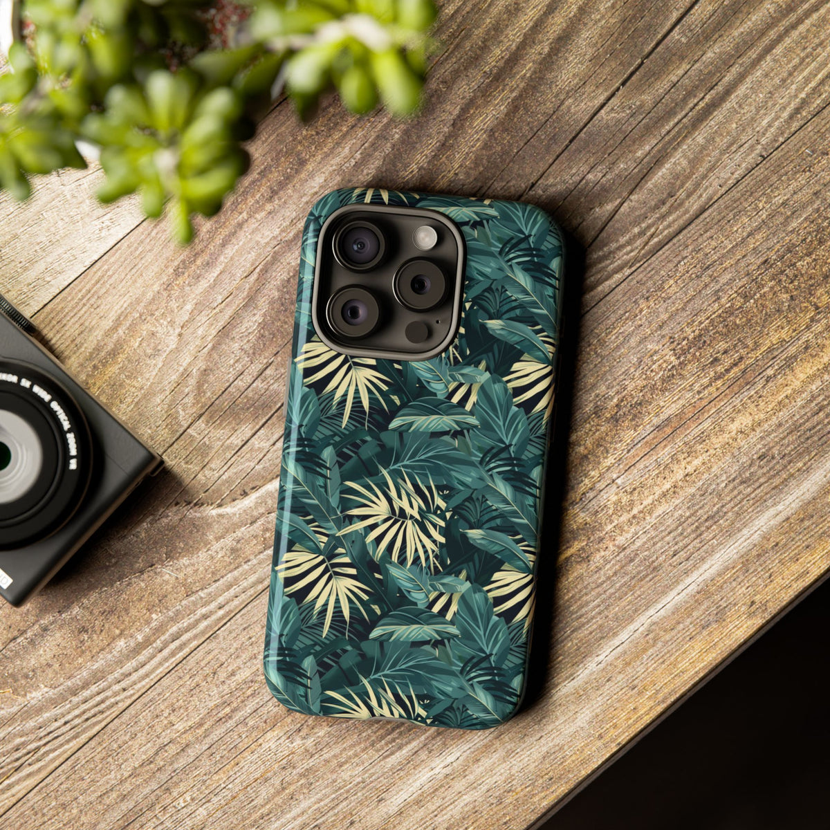 Jungle Pattern Phone Case – Exotic & Lush Design for Your Phone 345