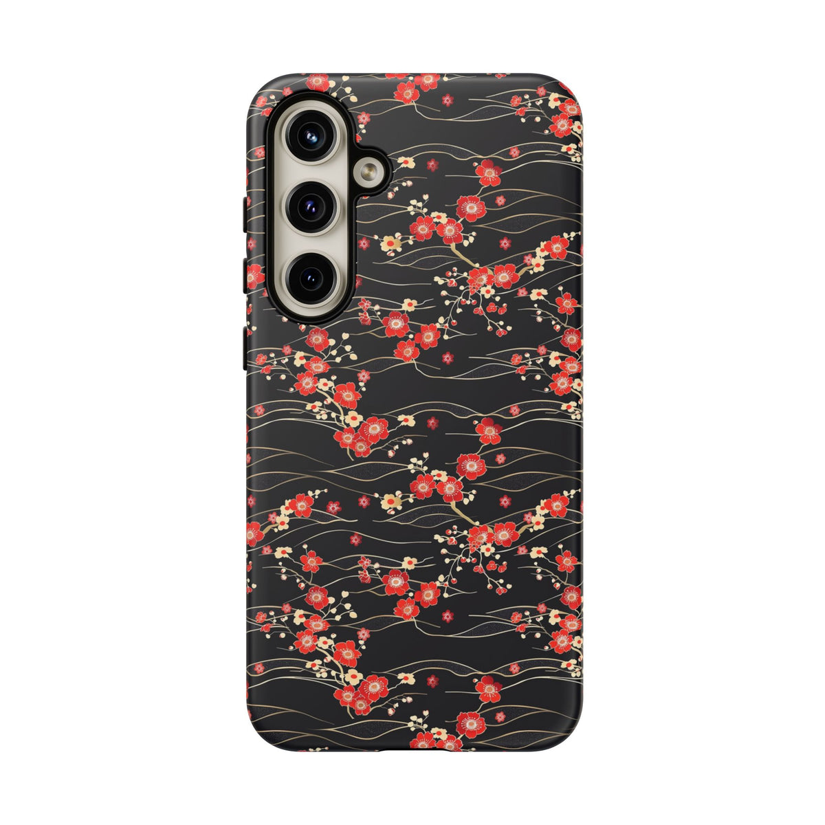 Japanese Pattern Phone Case – Elegant & Timeless Design for Your Phone 041