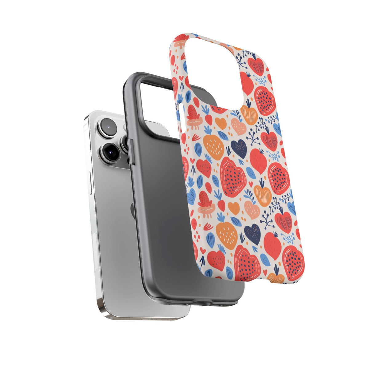 Fruit Pattern Phone Case – Vibrant & Fun Design for Your Smartphone 917