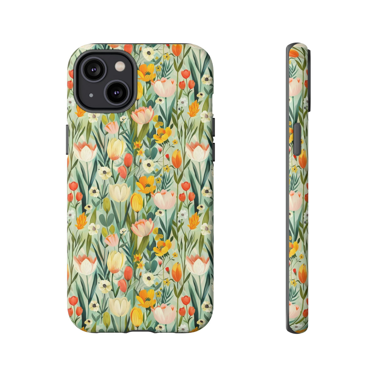 Spring Pattern Phone Case – Fresh & Vibrant Design for Your Phone 396