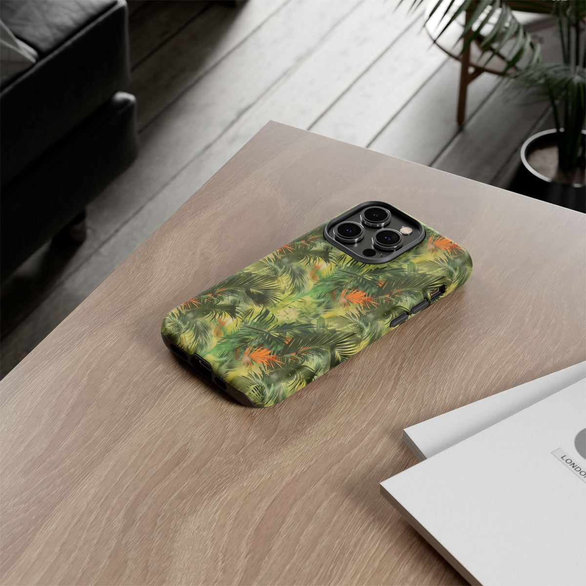 Jungle Pattern Phone Case - Tropical Nature Print for Ultimate Protection