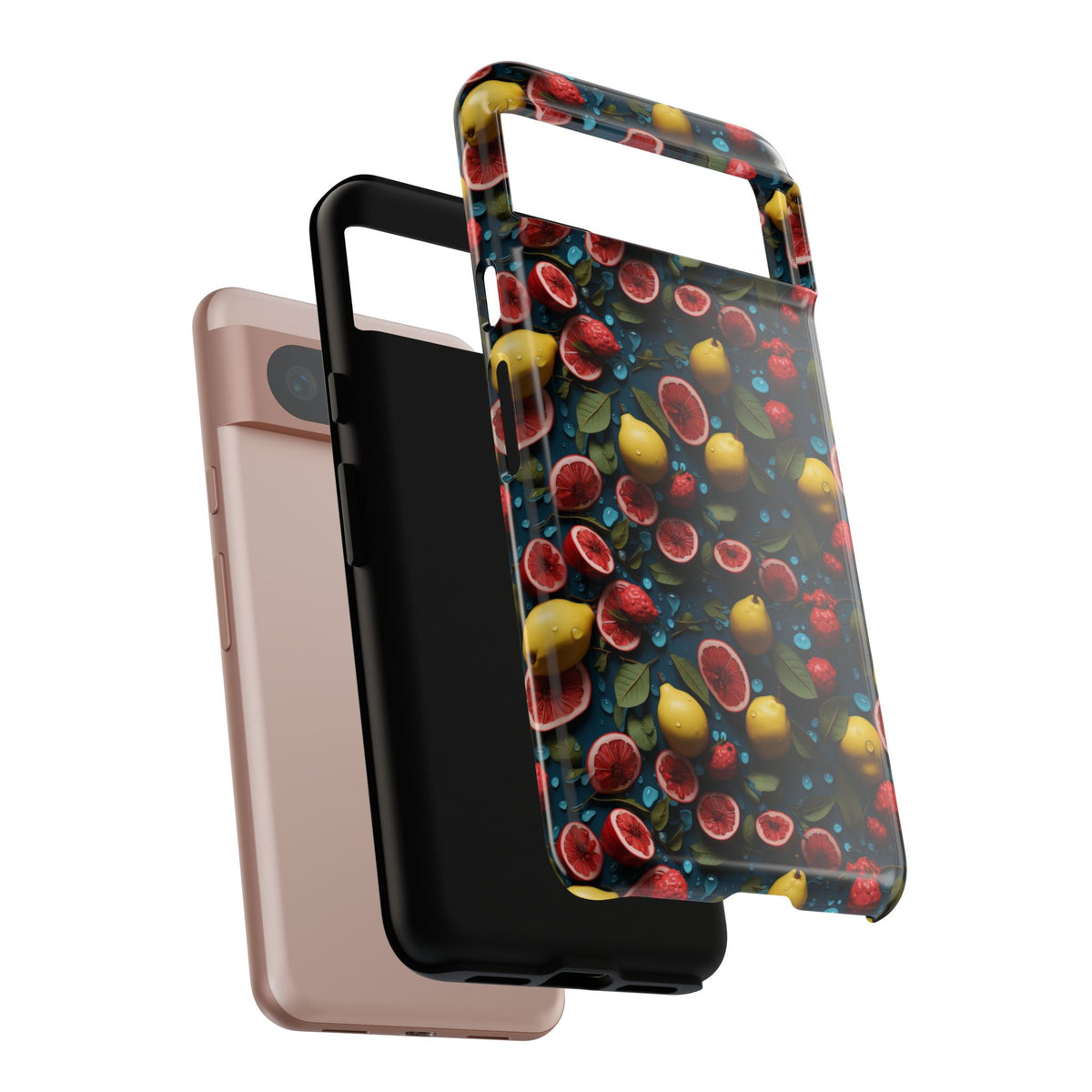 Fruit Pattern Phone Case – Vibrant & Fun Design for Your Smartphone 972