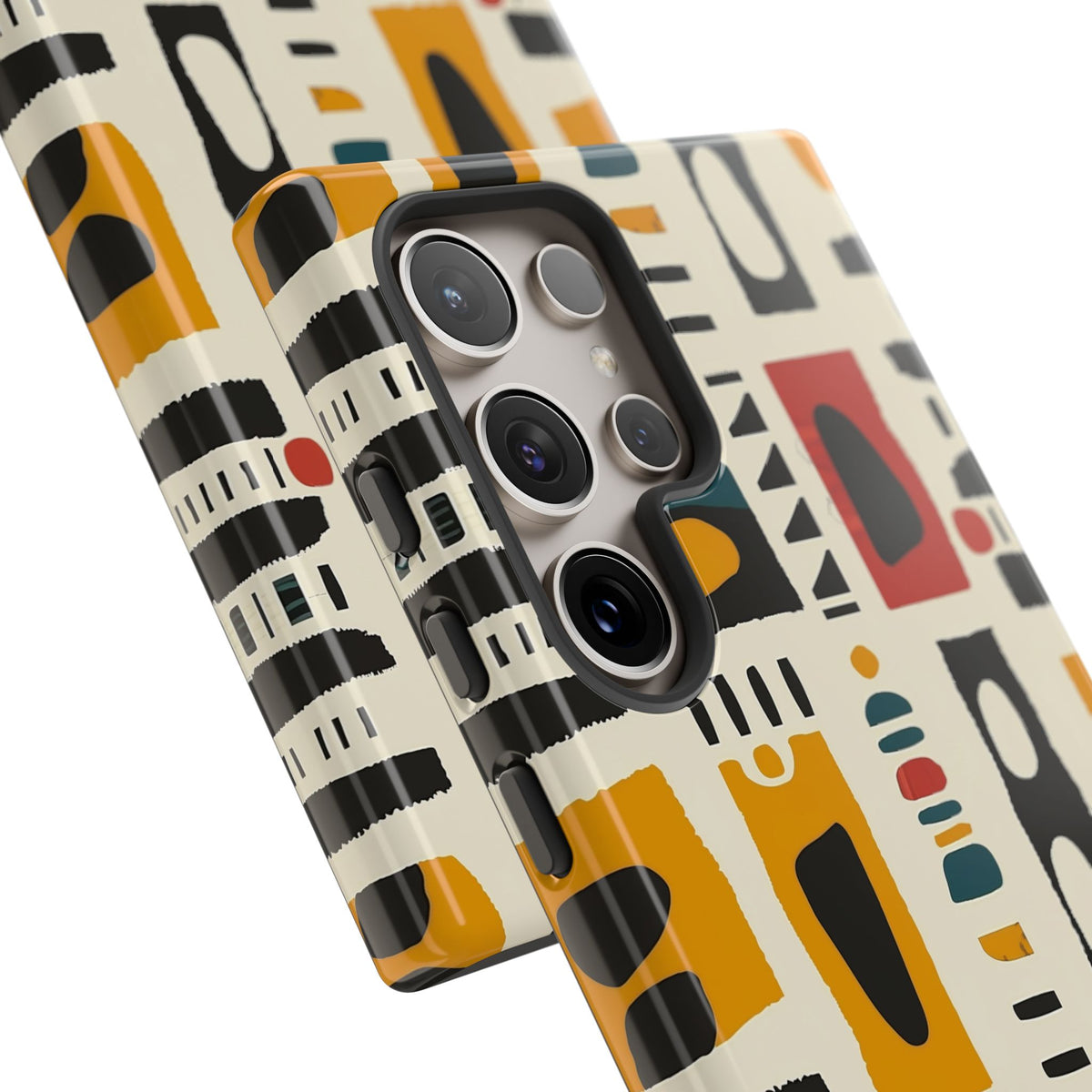 Stylish African Pattern Phone Case – Unique and Vibrant Protection 260