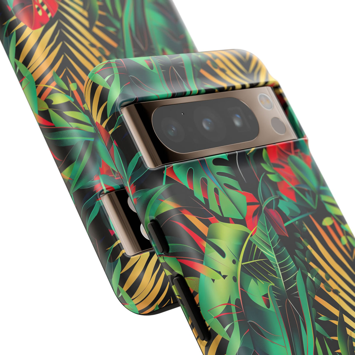 Jungle Collage Phone Case – Vibrant & Durable Nature-Inspired Protection