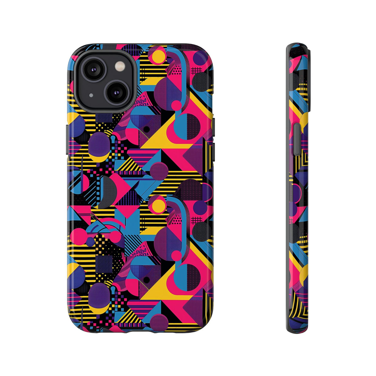 Retro 80s Seamless Phone Case – Vintage Style Meets Modern Protection 085