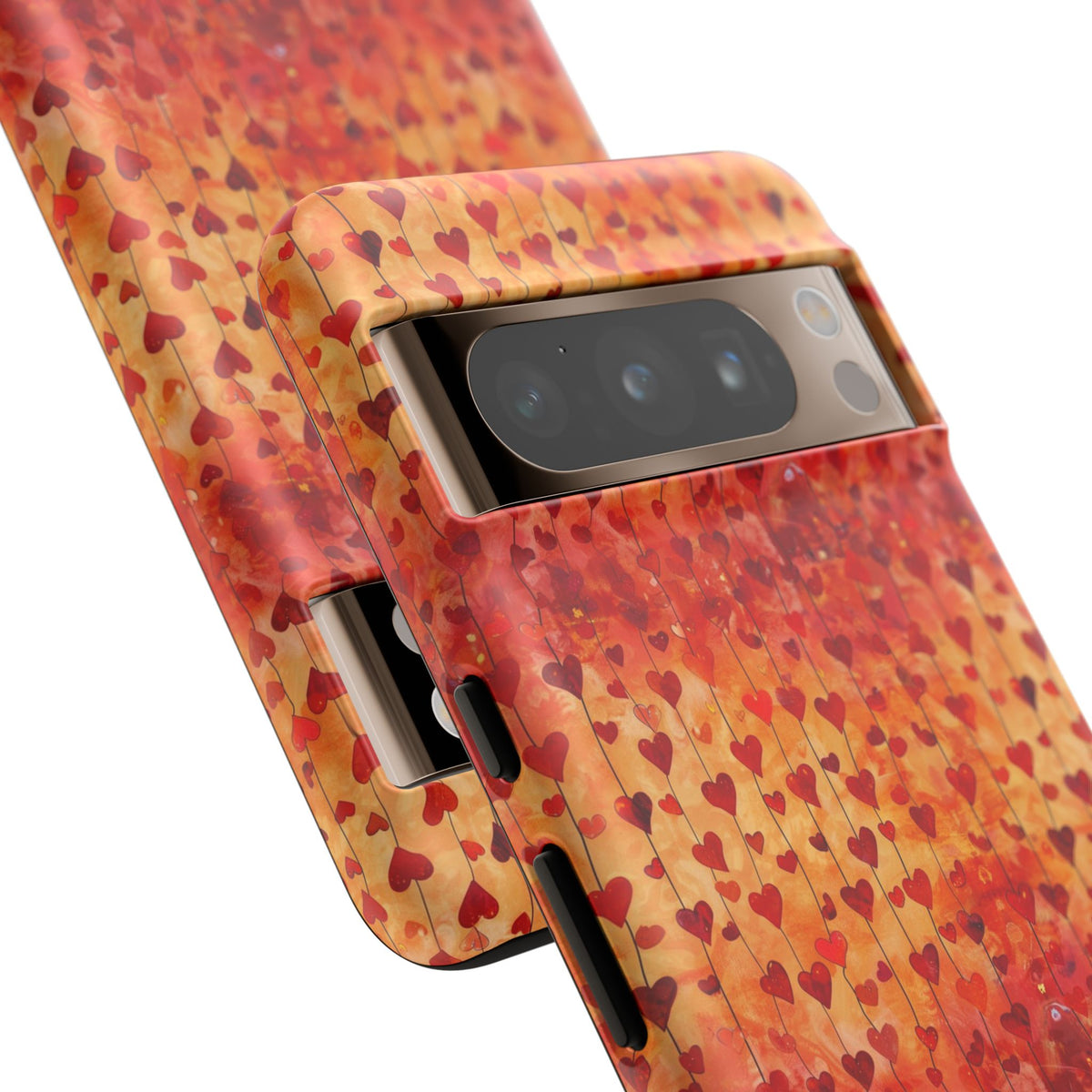 Heart Pattern Phone Case – Stylish & Loving Design for Your Device 827