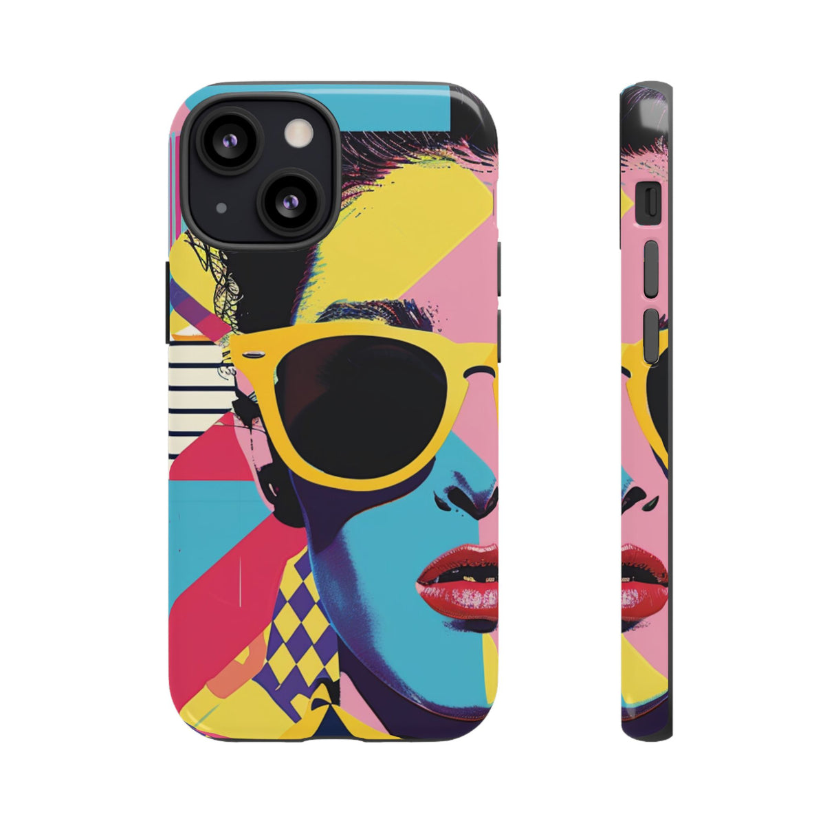 Retro 80s Seamless Phone Case – Vintage Style Meets Modern Protection 7