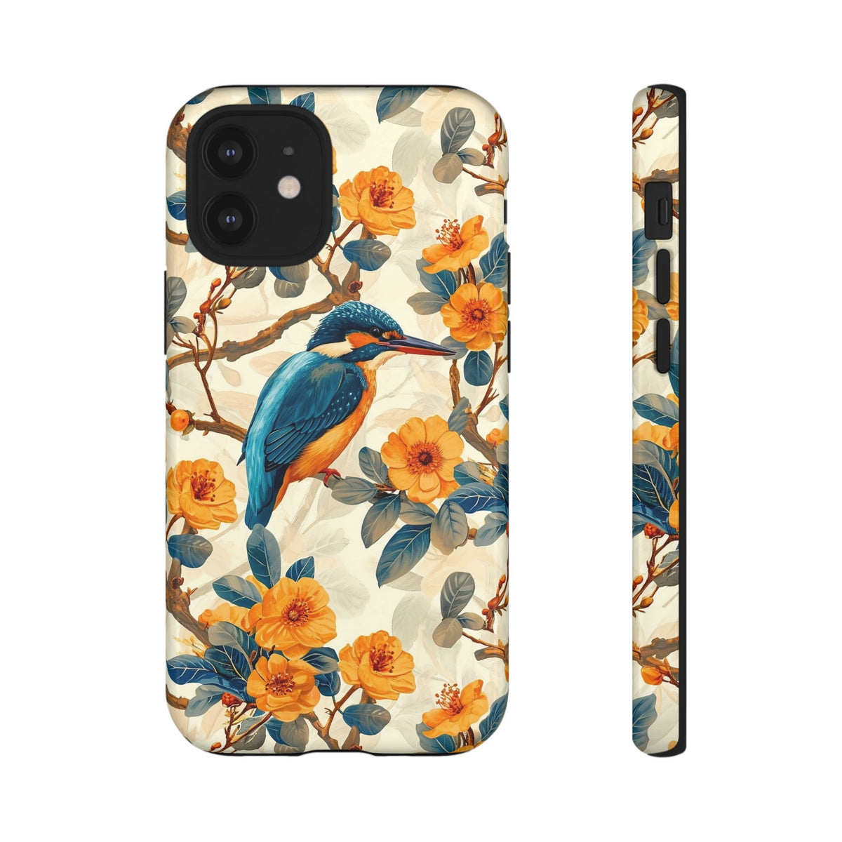 Birds Seamless Pattern Phone Case – Elegant and Timeless Avian Design