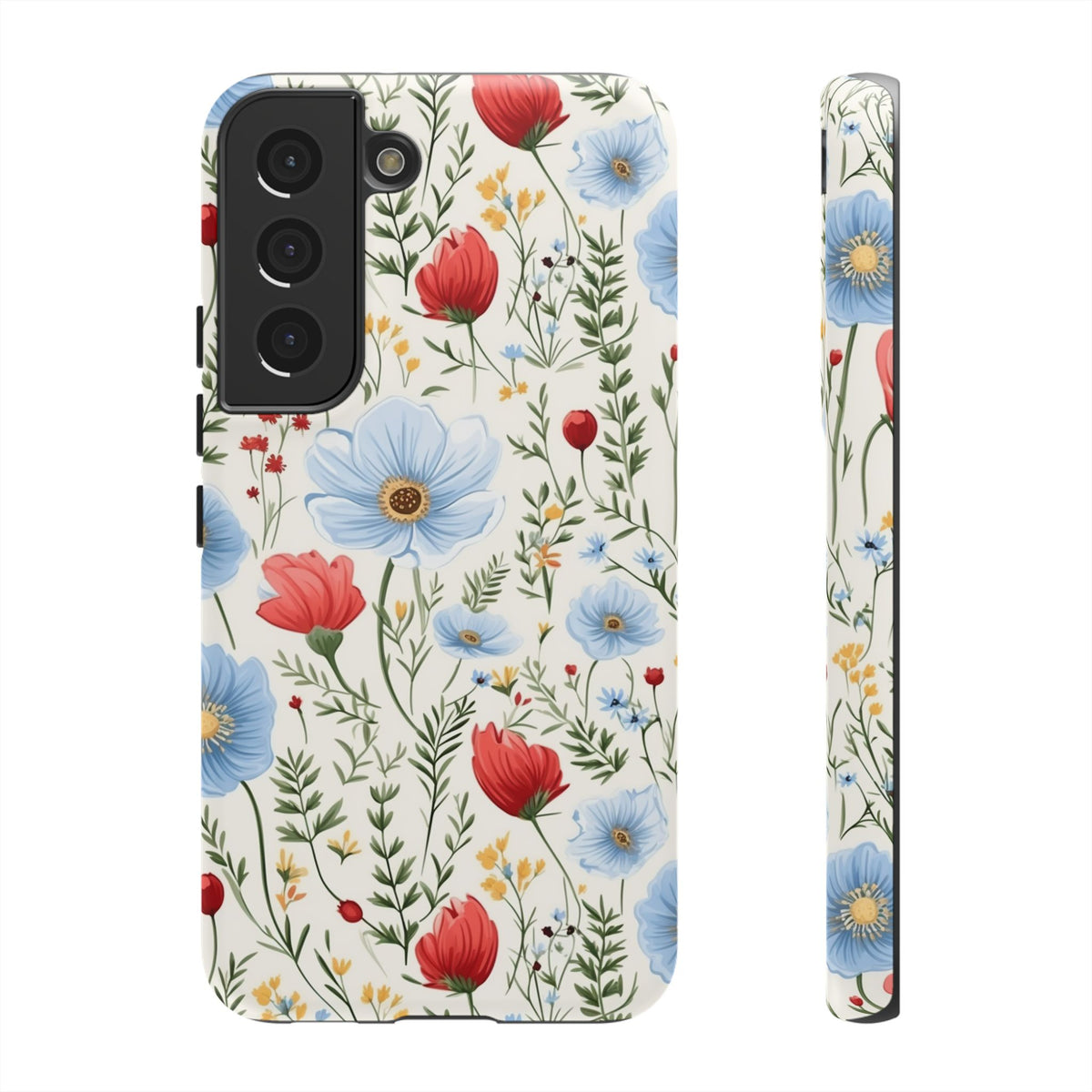 Wildflower Design Phone Case – Beautiful Nature-Inspired Floral Pattern