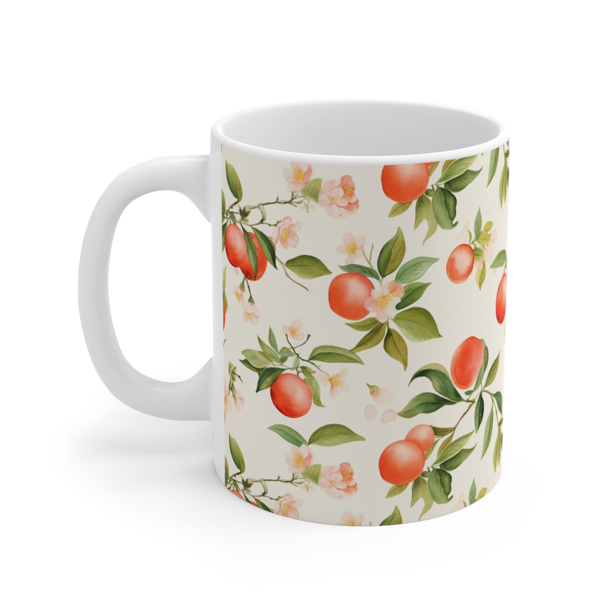 Various Watercolor Design All Over Coffee Mug – Unique Artistic Ceramic Coffee Cup 115